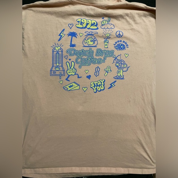 XXL Unisex Dutch Bros "Dutch Luv" Long Sleeve - Picture 2 of 2